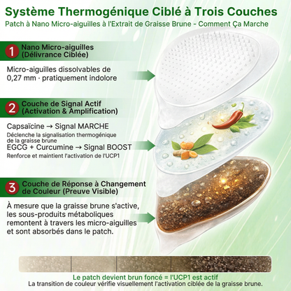 𝑶𝒇𝒇𝒊𝒄𝒊𝒂𝒍 𝑩𝒐𝒖𝒕𝒊𝒒𝒖𝒆✨ | 𝐇𝐞𝐚𝐥𝐫𝐢𝐳𝐞® Patch Microneedle Nanométrique à Extrait de Tissu Adipeux Brun (𝙐𝙣𝙚 𝙛𝙤𝙞𝙨 𝙥𝙖𝙧 𝙟𝙤𝙪𝙧, 𝙘𝙝𝙖𝙣𝙜𝙚𝙢𝙚𝙣𝙩𝙨 𝙫𝙞𝙨𝙞𝙗𝙡𝙚𝙨 𝙚𝙣 7 𝙟𝙤𝙪𝙧𝙨)🐦