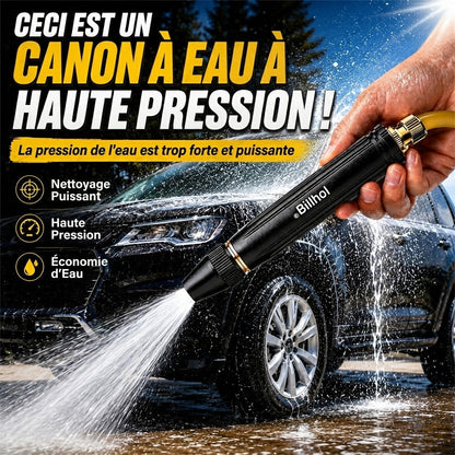 💥50 % de réduction — Dernier jour丨Billhol® 🏆Pistolet à eau haute pression pour lavage de voiture à domicile, indispensable pour arroser les plantes et les légumes, ainsi que pour laver la voiture.🐱01
