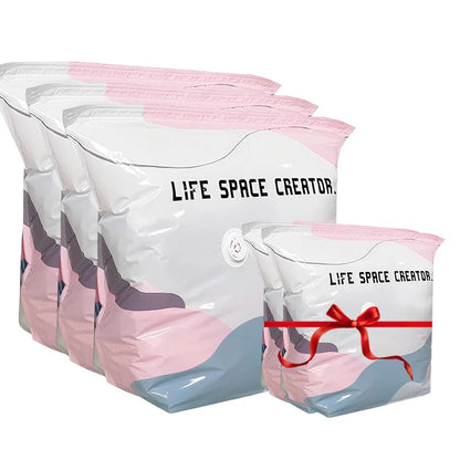 Sac de rangement sous vide grande capacité – sans pompe